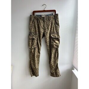 True Religion Commander Camo Cargo Pants Size 33 Vintage Y2K Mens